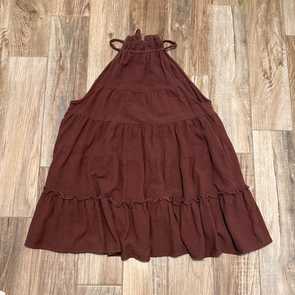 Free People Lera Ruffle Trapeze Dress - Picture 2 of 4